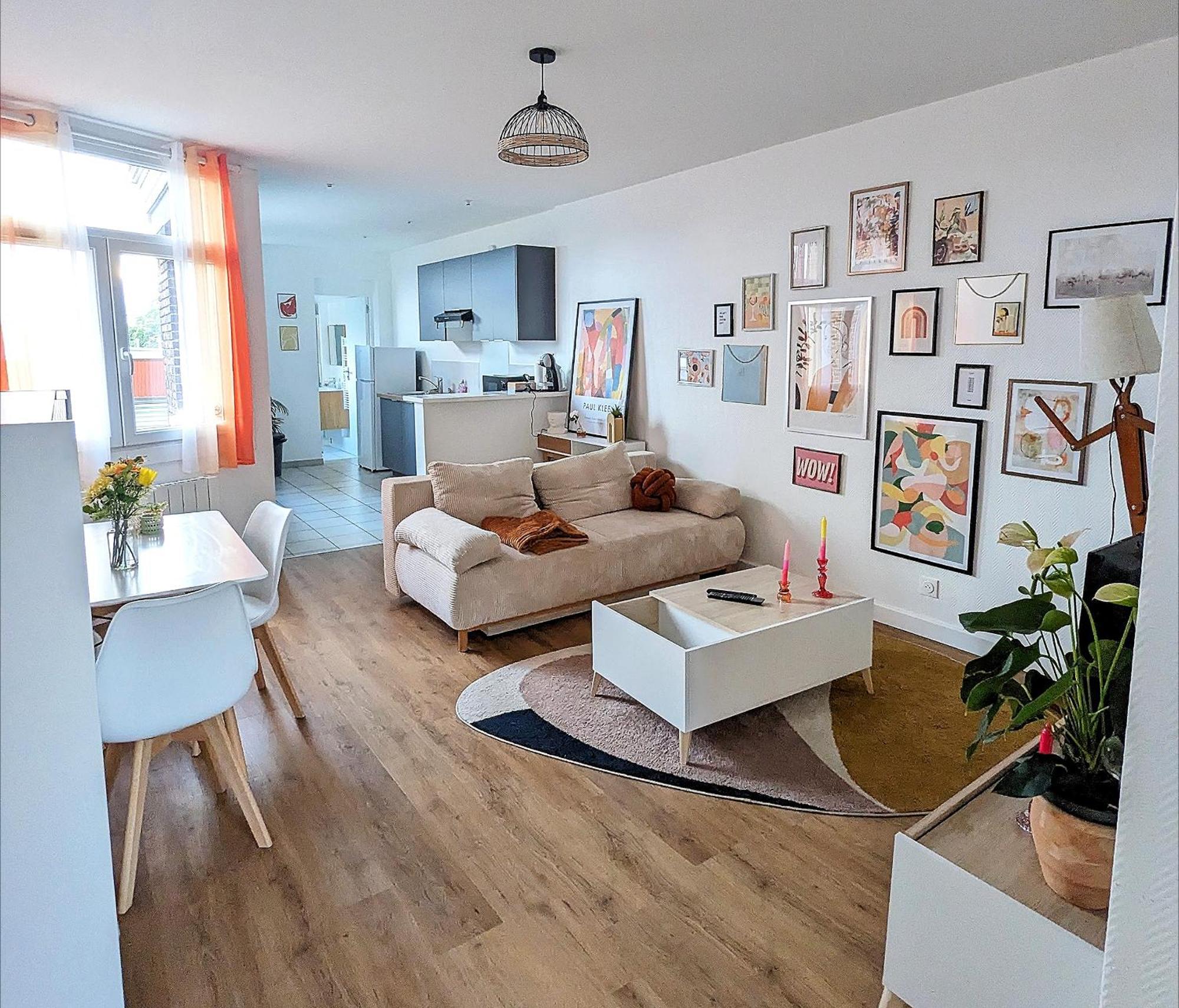 Ferienwohnung Le Design *Vieux Lille*Parking Gratuit*Fibre La Madeleine  Exterior foto