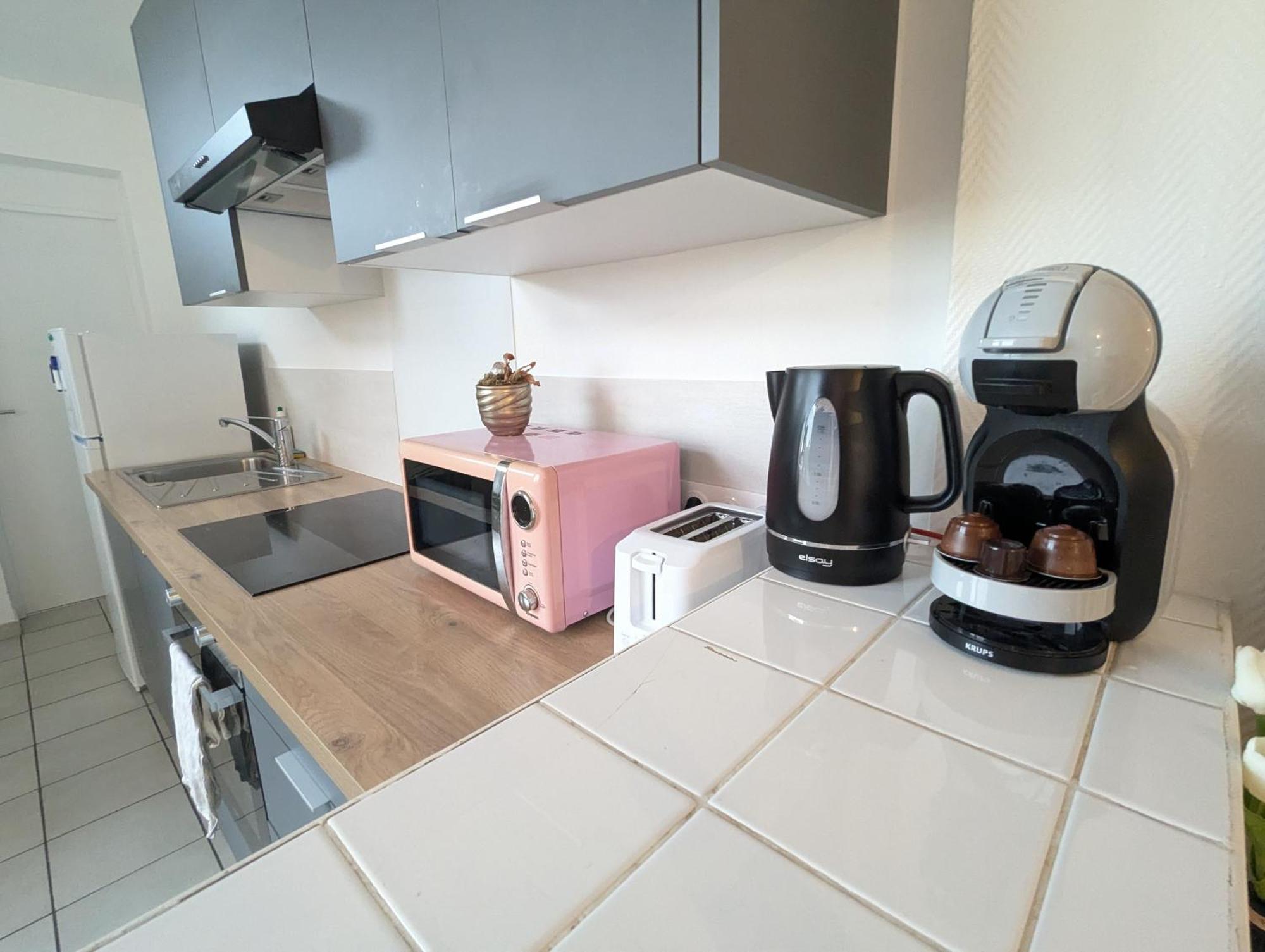 Ferienwohnung Le Design *Vieux Lille*Parking Gratuit*Fibre La Madeleine  Exterior foto